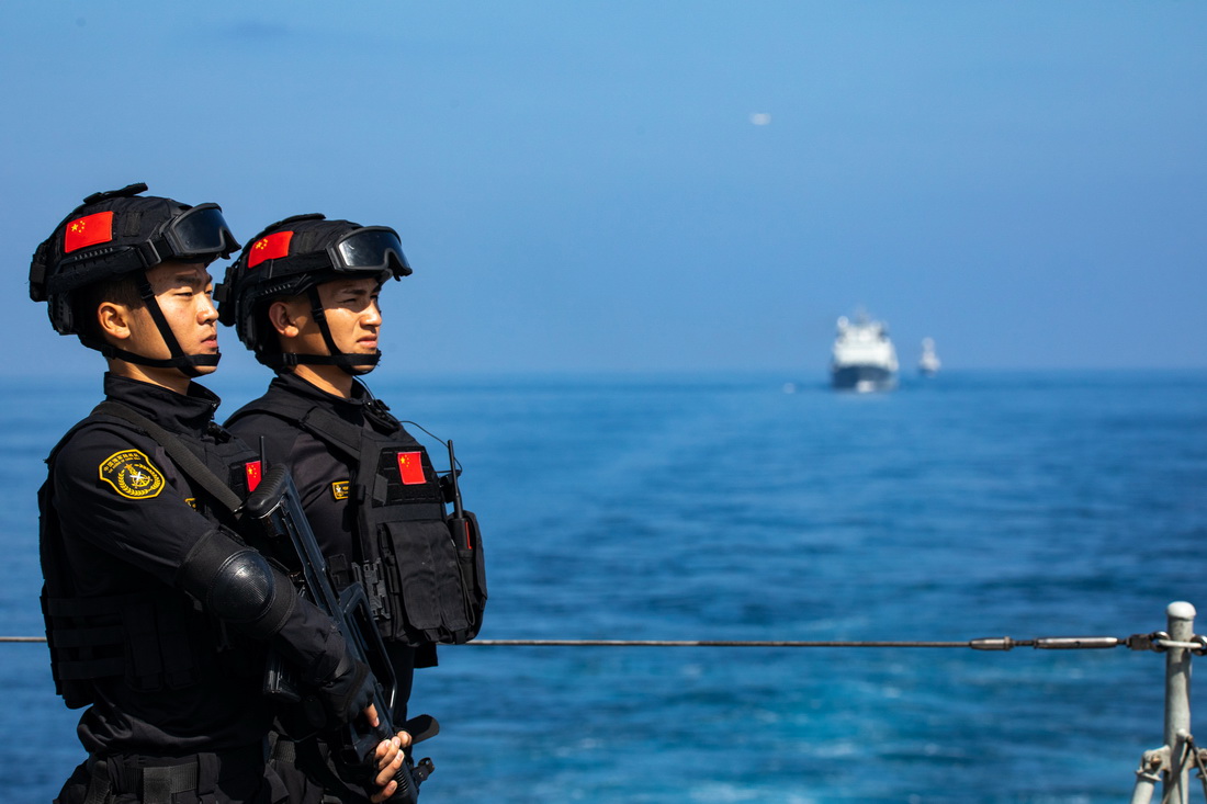 中国海军第42批护航编队完成任务返回青岛