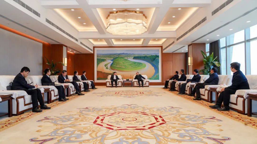 陕西交控集团与延长石油集团座谈