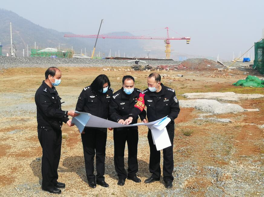 湖南怀铁公安积极推进新建站区的安防建设